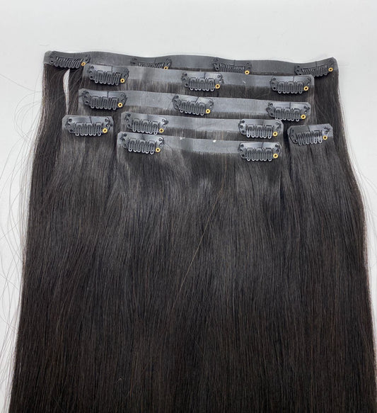 Naani Udo Studio Raw Vietnamese Natural Straight Clip-Ins